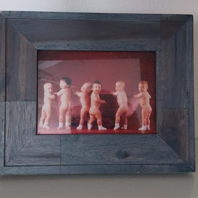 Precious moments "Mother" - Willow tree Angel - Cherub and framed babies