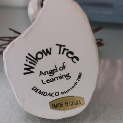 Precious moments "Mother" - Willow tree Angel - Cherub and framed babies