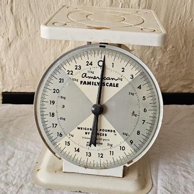 Vintage scale American Family Scale