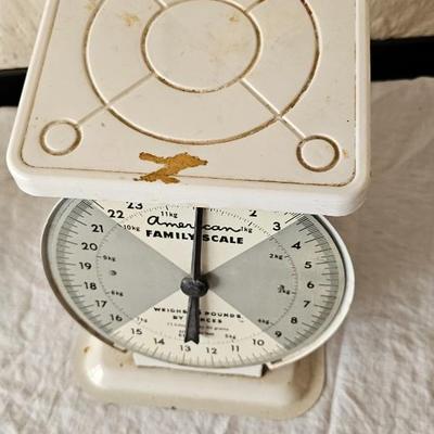 Vintage scale American Family Scale