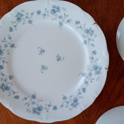 Mother & Grandmother collectible plates and two Bavaria Germany China plates