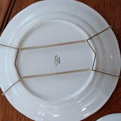 Mother & Grandmother collectible plates and two Bavaria Germany China plates