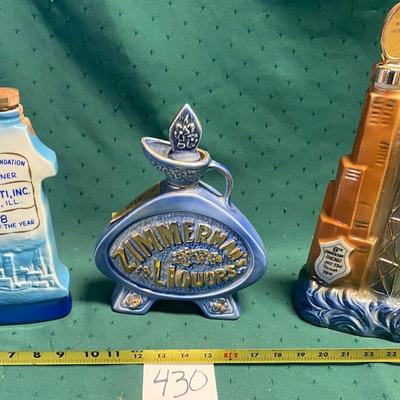 Vintage Jim Beam Decanters