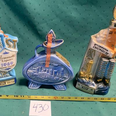 Vintage Jim Beam Decanters