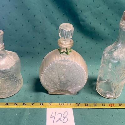 Vintage Liquor Decanters
