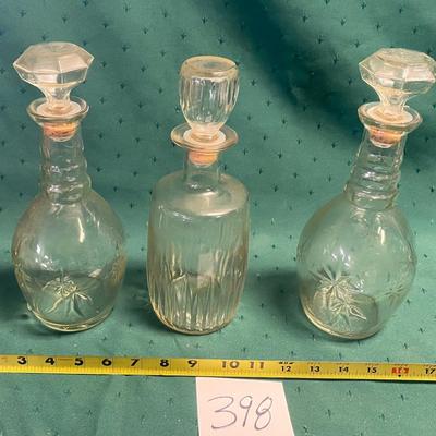 Vintage Liquor Decanters