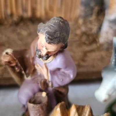Nativity set made in Italy missing some limbs