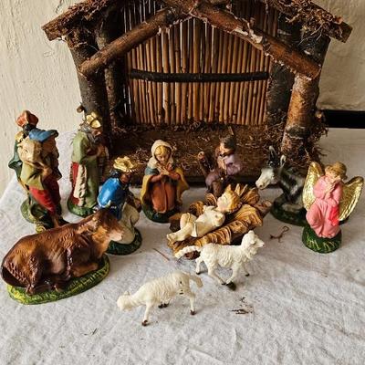 Nativity set made in Italy missing some limbs