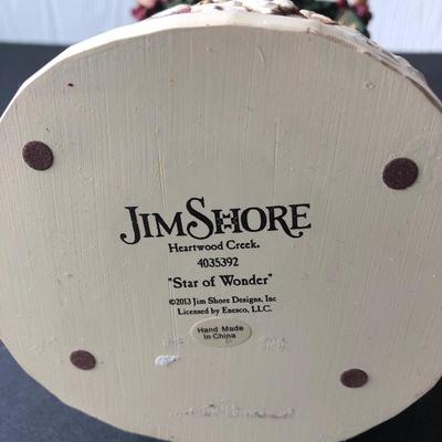 LOT 13G: Jim Shore Heartwood Creek w/ Boxes - 2003 Let Every Heart Prepare Him Room Set (113256) & 2013 Star of Wonder (4035392)