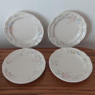 Set of PFALTZGRAFF Tea Rose 4-piece setting - Mugs - Saucers - plates- Bowls 2 of 2