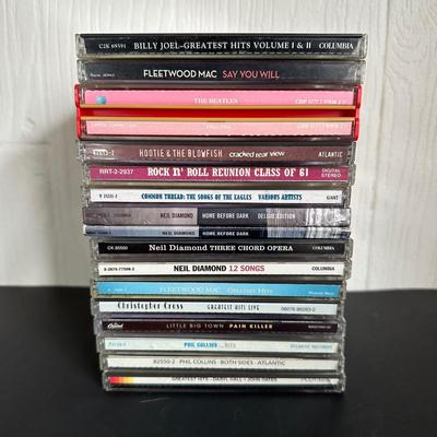 LOT 44G: Collection Of Rock CDs - The Beatles, Hootie & The Blowfish, Billy Joel & More