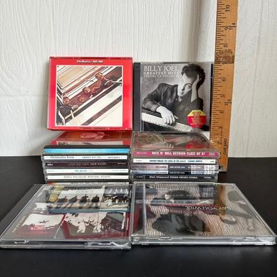 LOT 44G: Collection Of Rock CDs - The Beatles, Hootie & The Blowfish, Billy Joel & More
