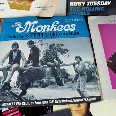 LOT 50G: Collection Of 45 Records - The Rolling Stones, Elton John, Billy Joel, Queen & More