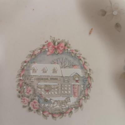 PFALTZGRAFF Tea Rose serving dishes - platter- Christmas dish - vegetable bowl