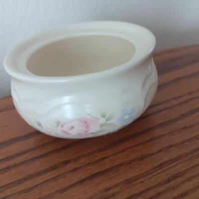 PFALTZGRAFF Tea Rose condiment dishes - salt & pepper shaker cream & sugar
