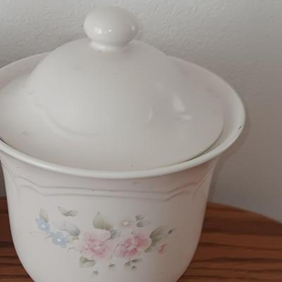 PFALTZGRAFF Tea Rose three piece Canister set