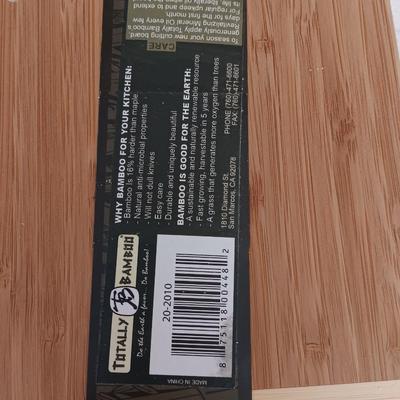 Nice wooden bread box with Biscuit warmer - basket - bamboo cutting board