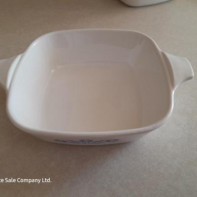 Blue cornflower Corning ware Petite pan's P-41 some with lids