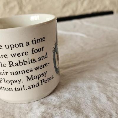 Wedgwood Child's bowl, plate, and cup Peter Rabbit Beatrix Potter
