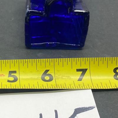Vintage Cobalt Blue Toothpick Holder