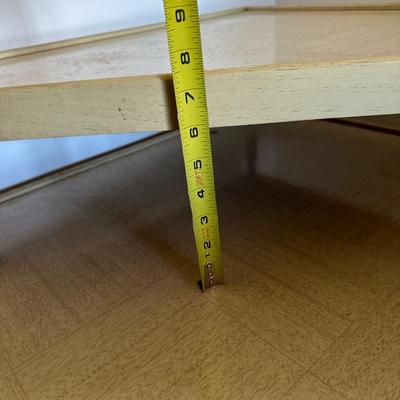 Mid Century Two Tier Corner Table