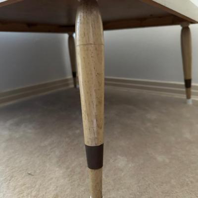 Mid Century Two Tier Corner Table
