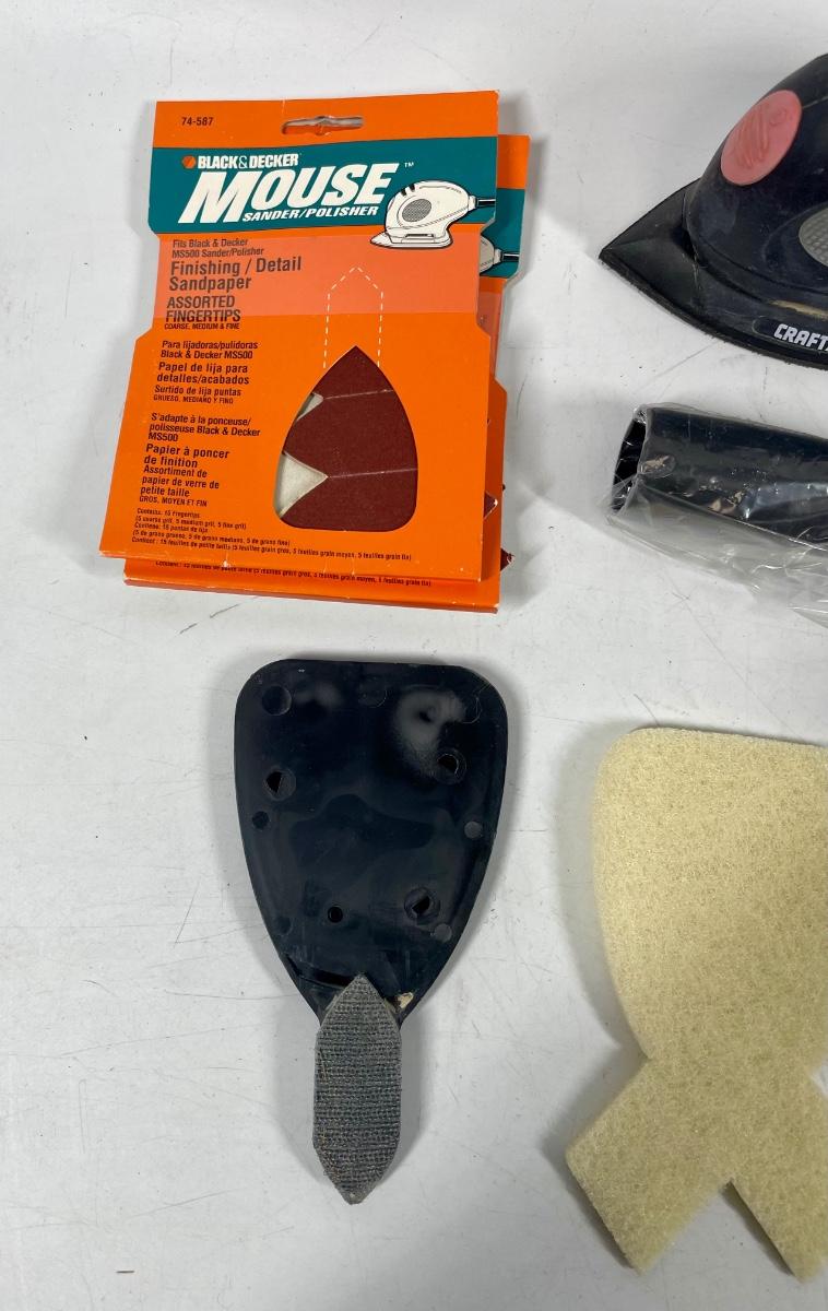 Craftsman Mouse Sander/Polisher and Accessory Kit