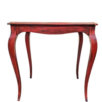 Red Side Table