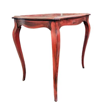 Red Side Table