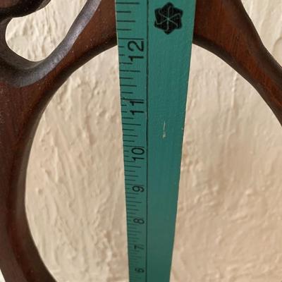 Vintage wood wall planter