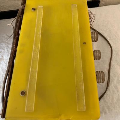 CYARTS B Deluxe 'Bullet' Radio Yellow Plexon + Lucite