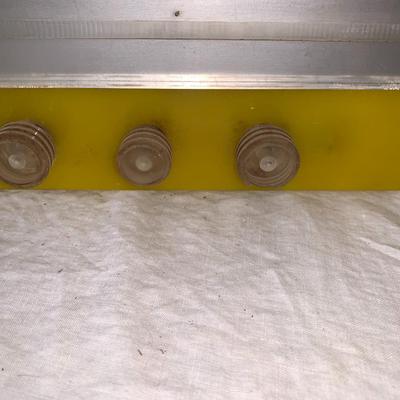 CYARTS B Deluxe 'Bullet' Radio Yellow Plexon + Lucite