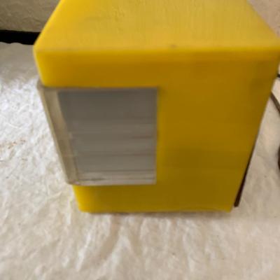 CYARTS B Deluxe 'Bullet' Radio Yellow Plexon + Lucite