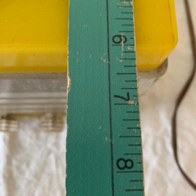 CYARTS B Deluxe 'Bullet' Radio Yellow Plexon + Lucite