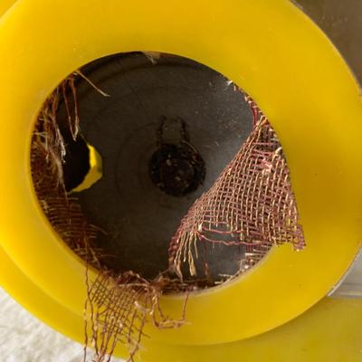 CYARTS B Deluxe 'Bullet' Radio Yellow Plexon + Lucite