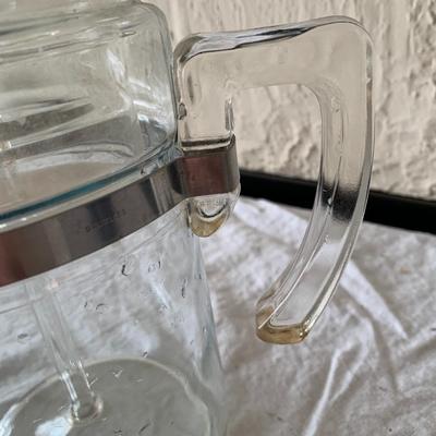 Vintage glass PYREX Flameware Percolator 6 cup Coffee Pot