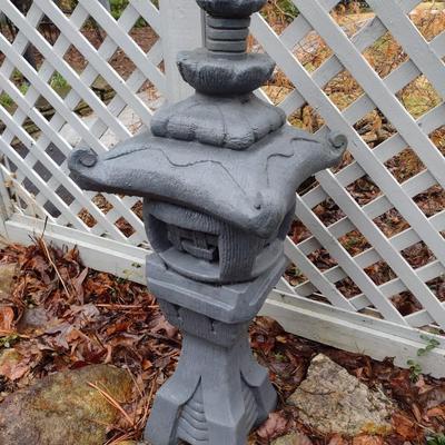 Concrete Garden Pagoda Temple