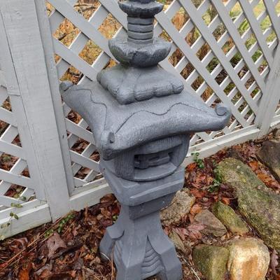 Concrete Garden Pagoda Temple