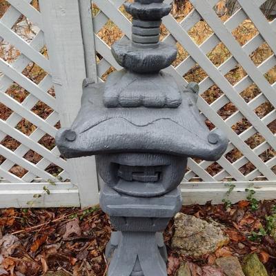 Concrete Garden Pagoda Temple