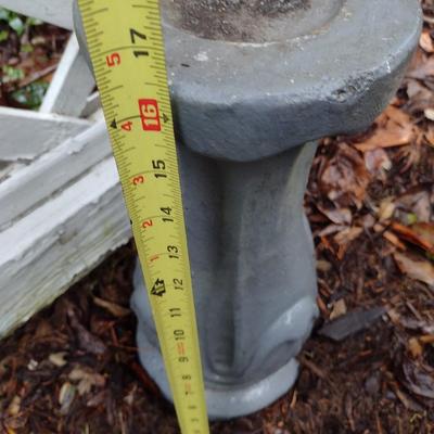 Concrete Bird Bath Pedestal