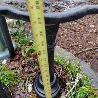 Cast Metal Bird Bath