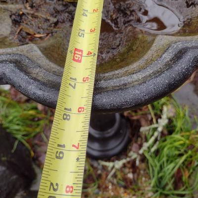 Cast Metal Bird Bath