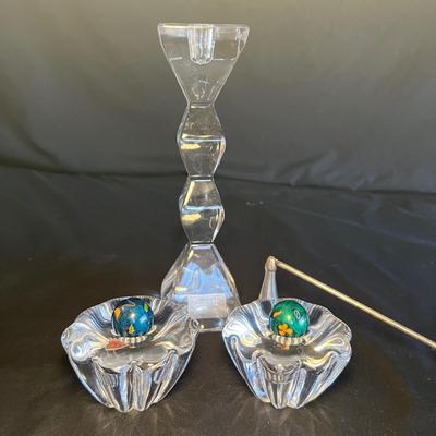 Lenox, Orrefors Crystal Glass Candleholders, Baoding Balls & More (K-RG)