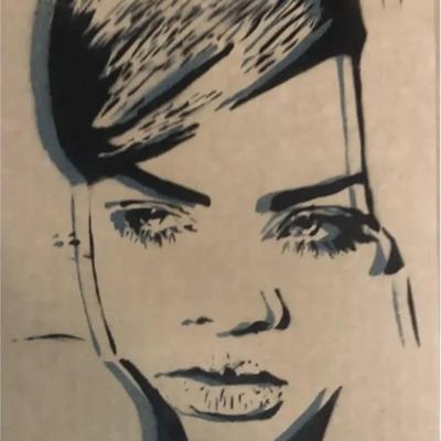 BAMBI - RIRI (RIHANNA) - ORIGINAL HAND SPRAYED