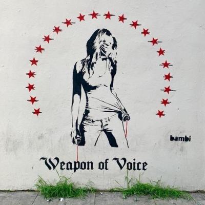 BAMBI - RIRI (RIHANNA) - ORIGINAL HAND SPRAYED