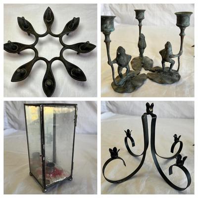 Dansk Wrought Iron Plus Marble Candleholders & More (K-RG)