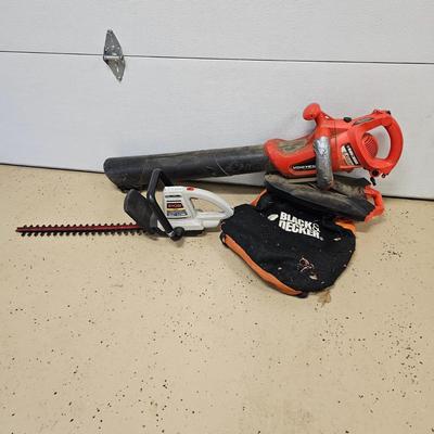 Electric Leaf Blower/Vac & Hedge Trimmer (G-JS)