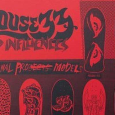 HOUSE33: SHOW PRINT RED AND BLACK (SHEPARD FAIREY)