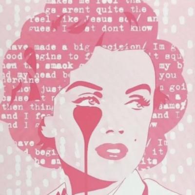 PURE EVIL - ARTHUR MILLERS NIGHTMARE - PINK MARILYN MONROE
