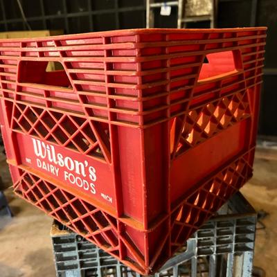 Wilsonâ€™s Dairy Foods, Land-O-Sun & More Milk Crates (G-RG)